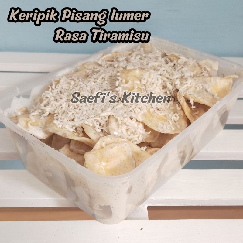 

Keripik pisang lumer tiramisu 250 gram