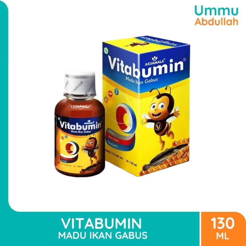 

Vitabumin Madu Ikan Gabus 130 ml EXP NOV 2026