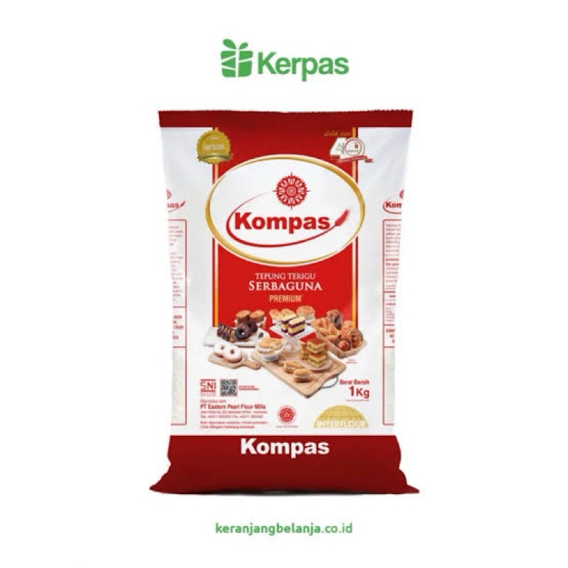 

Tepung Kompas 1Kg