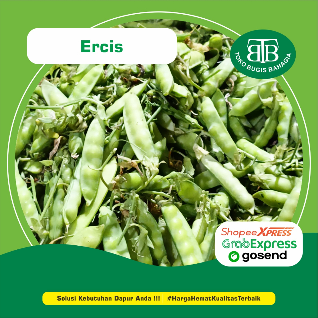 Sayur Ercis/Kacang Kapri, Murah Makassar