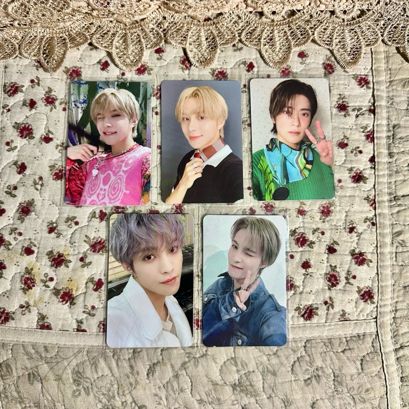 NCT OFFICIAL PHOTOCARD PC jaehyun jungwoo yangyang 127 wayv universe future favorite catharsis class