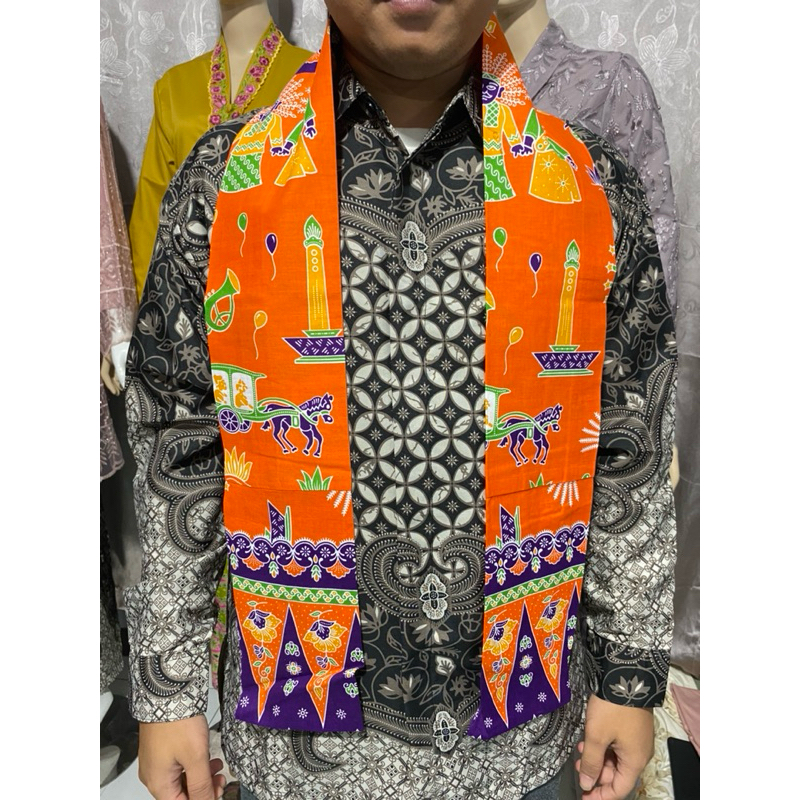 Cukin Betawi Ondel-Ondel / Cukin Slendang / Slendang Betawi / Slendang Cukin Betawi / Cukin Betawi