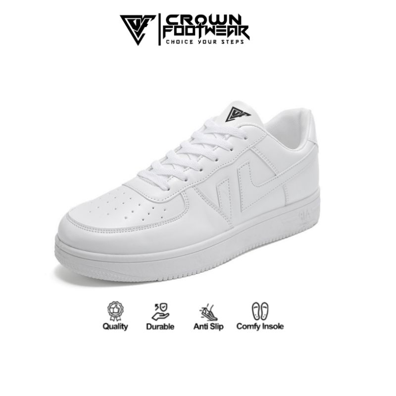 sepatu sneaker CROWN FOOTWEAR-002 sepatu cowok cewek Sepatu keren terlaris