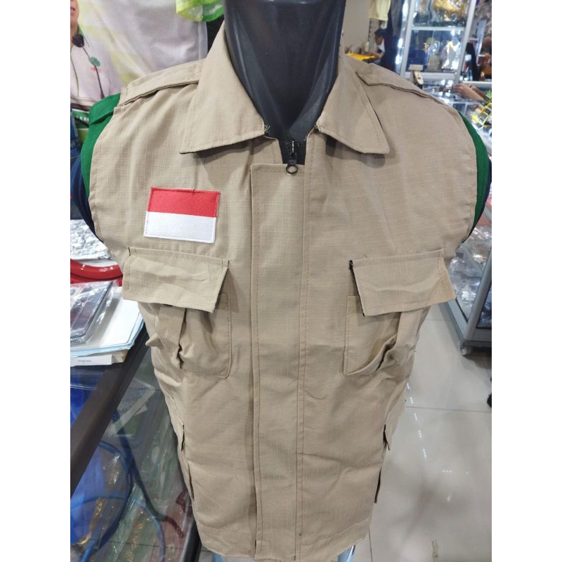 Rompi indonesia# rompi merah putih