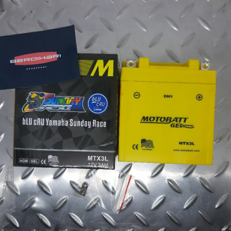 AKI MOTOBATT MTX3L ORIGINAL RX-KING NINJA