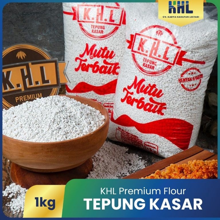 

Baru 1 KG TEPUNG TAPIOKA KASAR TEPUNG KASAR TEPUNG SHIHLIN TEPUNG CRISPY TEPUNG KRISPI TEPUNG TAPIOKA
