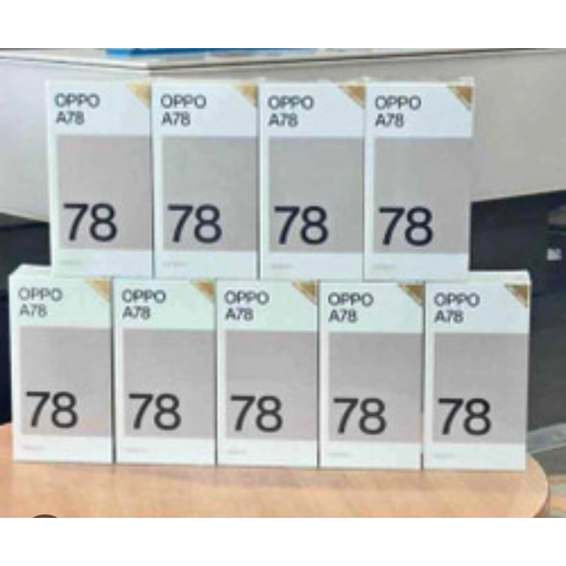 OPPO A78 ram 8+8 internal 256gb garansi resmi oppo