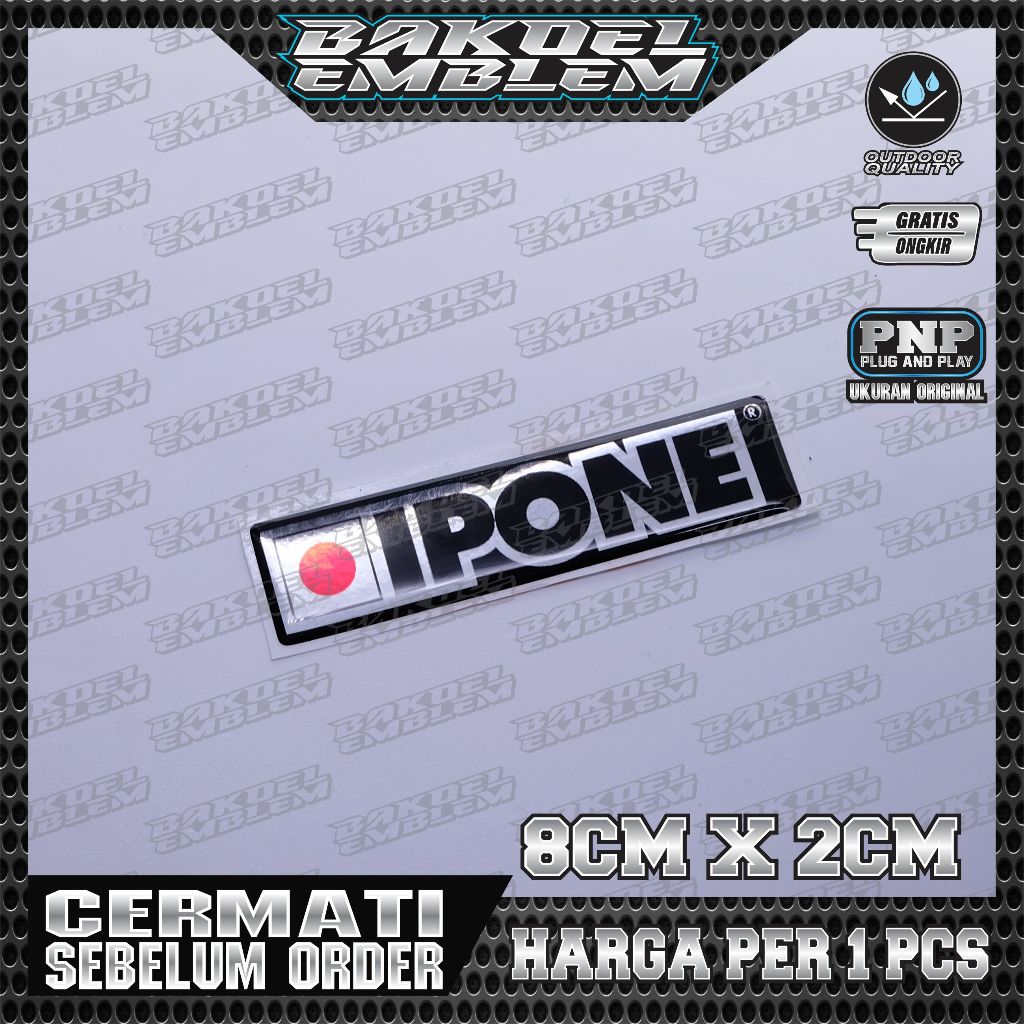 EMBLEM IPONE, IPONE OIL