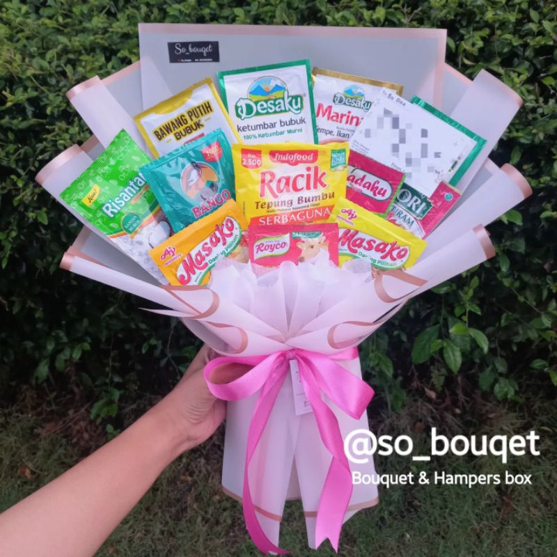 

BOUQUET BUMBU DAPUR / Hari Ibu / Graduation/ Birthday/Bouquet bumbu murah /Bouquet serbaguna/Bouquet Bumbu dapur