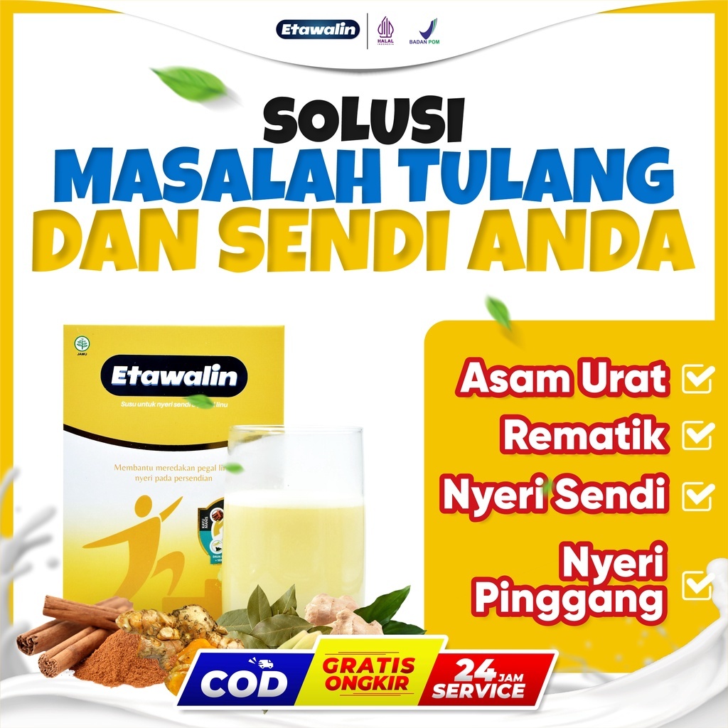 

Etawalin susu kambing original ampuh menyembuhkan asam urat pegal linu dan nyeri sendi rematik memperkuat kepadatan dan kesehatan tulang serta meningkatkan daya tahan tubuh ampuh bpom