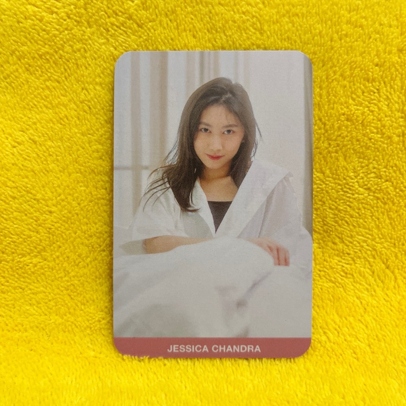 photocard jkt48 jessica chandra the morning call official