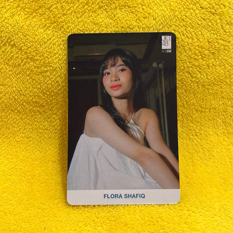 photocard jkt48 flora shafiq summer tour official