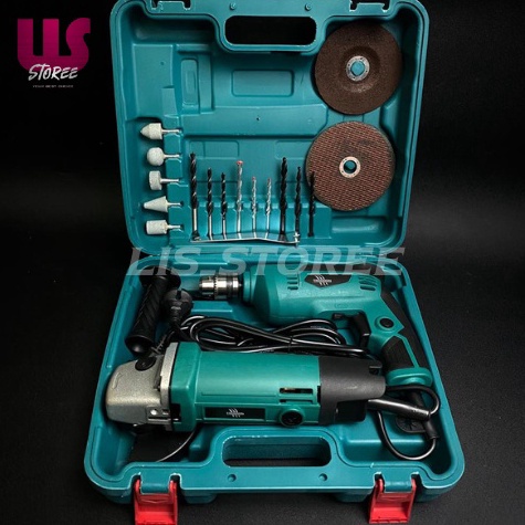 ci Mailtank Mesin Gerinda Tangan Dan Bor 1mm Set Bor Gerinda w Special Edition Best Product