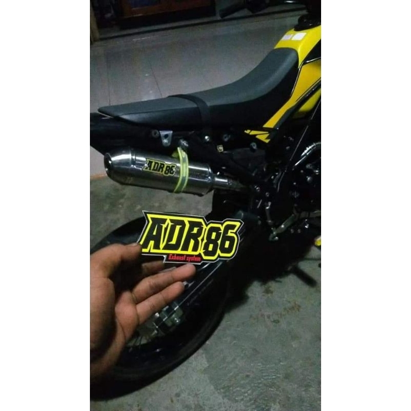 klx dtraker boreup knalpot racing klx dtraker boreup original Adr86 exhaust system