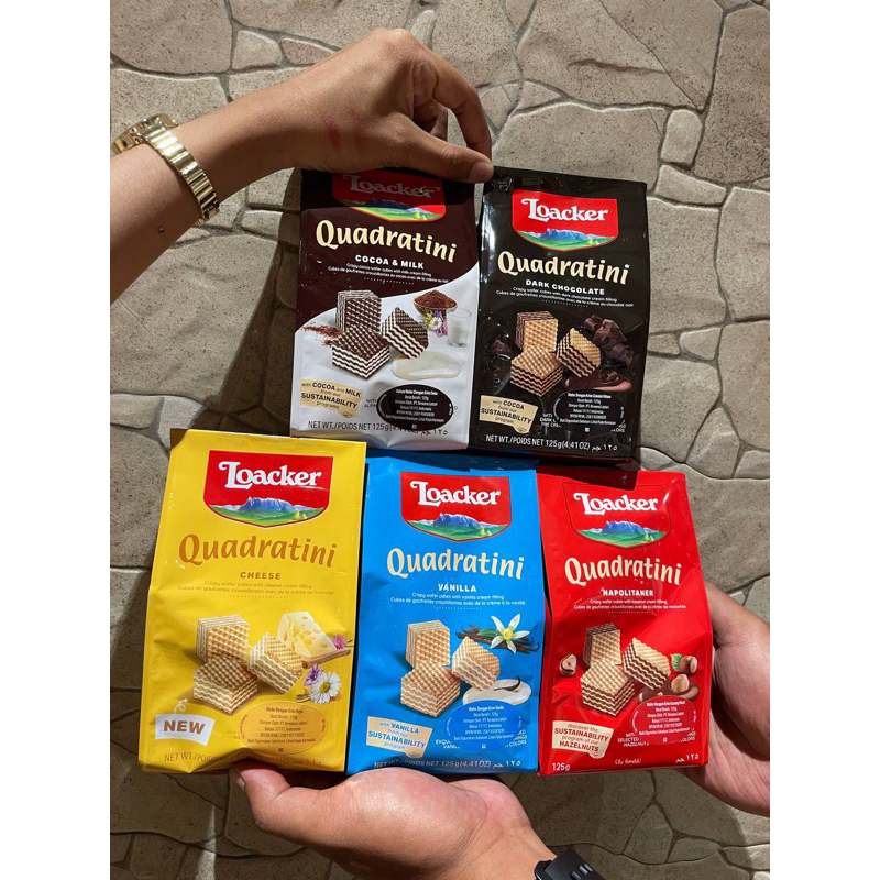 Loackers Quadratini Waffers