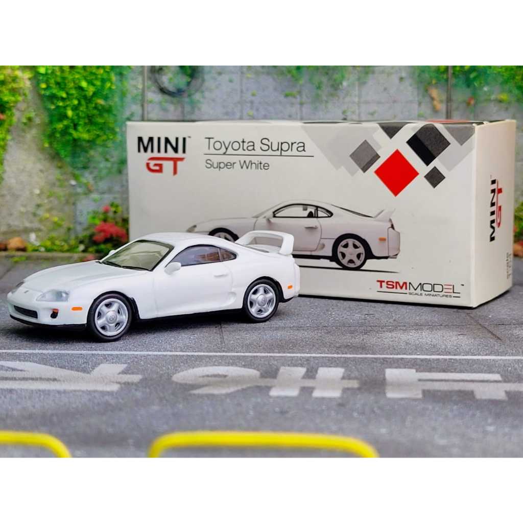 Mini GT miniGT Toyota Supra MK4 Super White