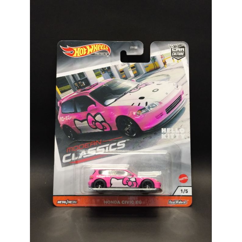 hotwheels civic eg hello kitty