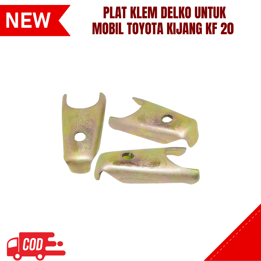 Plat Klem Delko Toyota Kijang KF 20 Warna Kuning Pengapian Mobil Distributor Delco Mobil Toyota Delc
