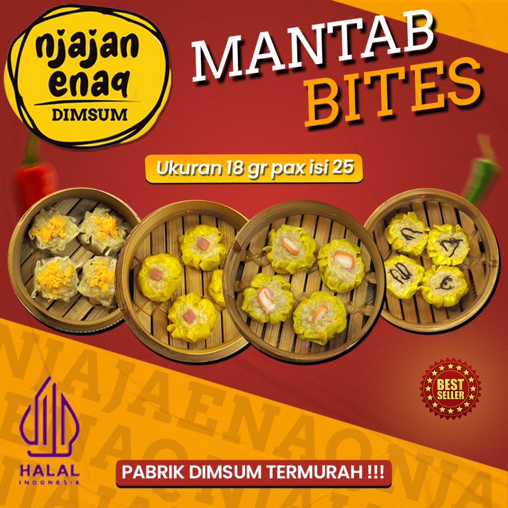 

DIMSUM MANTAB BITES 18gr PACK ISI 40 ❤️ NJAJANENAQ ❤️