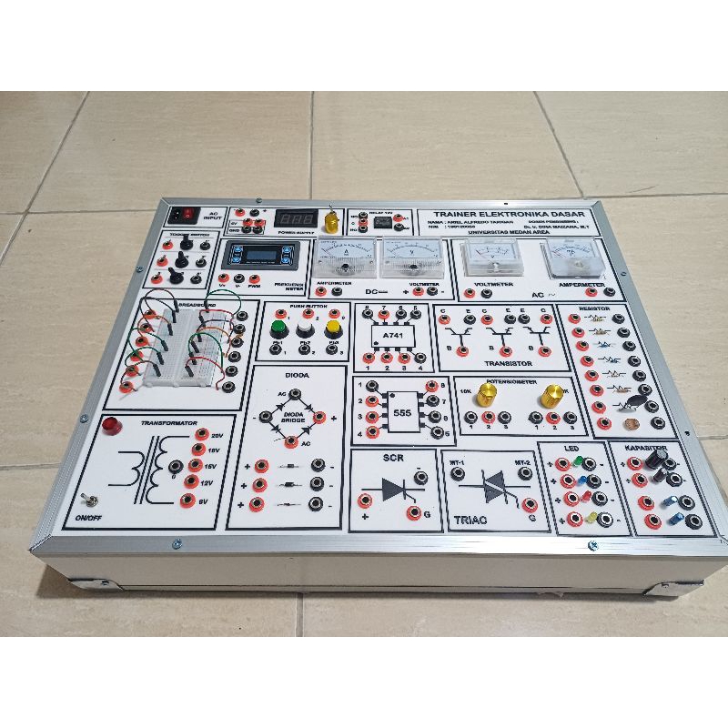 Trainer Elektronika Dasar / alat skripsi Elektronika Dasar (bisa Custom)