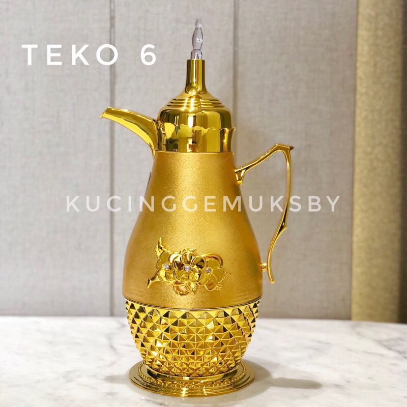 GROSIR 12bh Teko Haji Arab Vacum Flask 1Liter