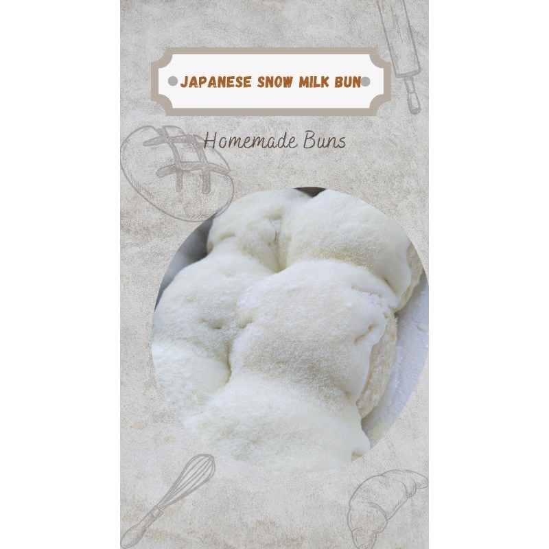 

japanese snow milk bun#snowmilkbun #rotibangkok #rotijepangpku