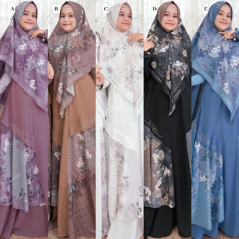 Rayya Raya Eid Series Syari Anak Kids Couple by Dzhira Zhira