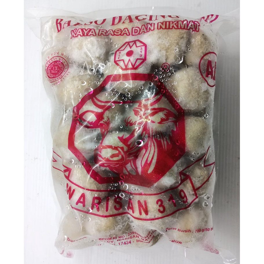 

1111 BAKSO SAPI WARISAN 319 AB ISI 5 PCS