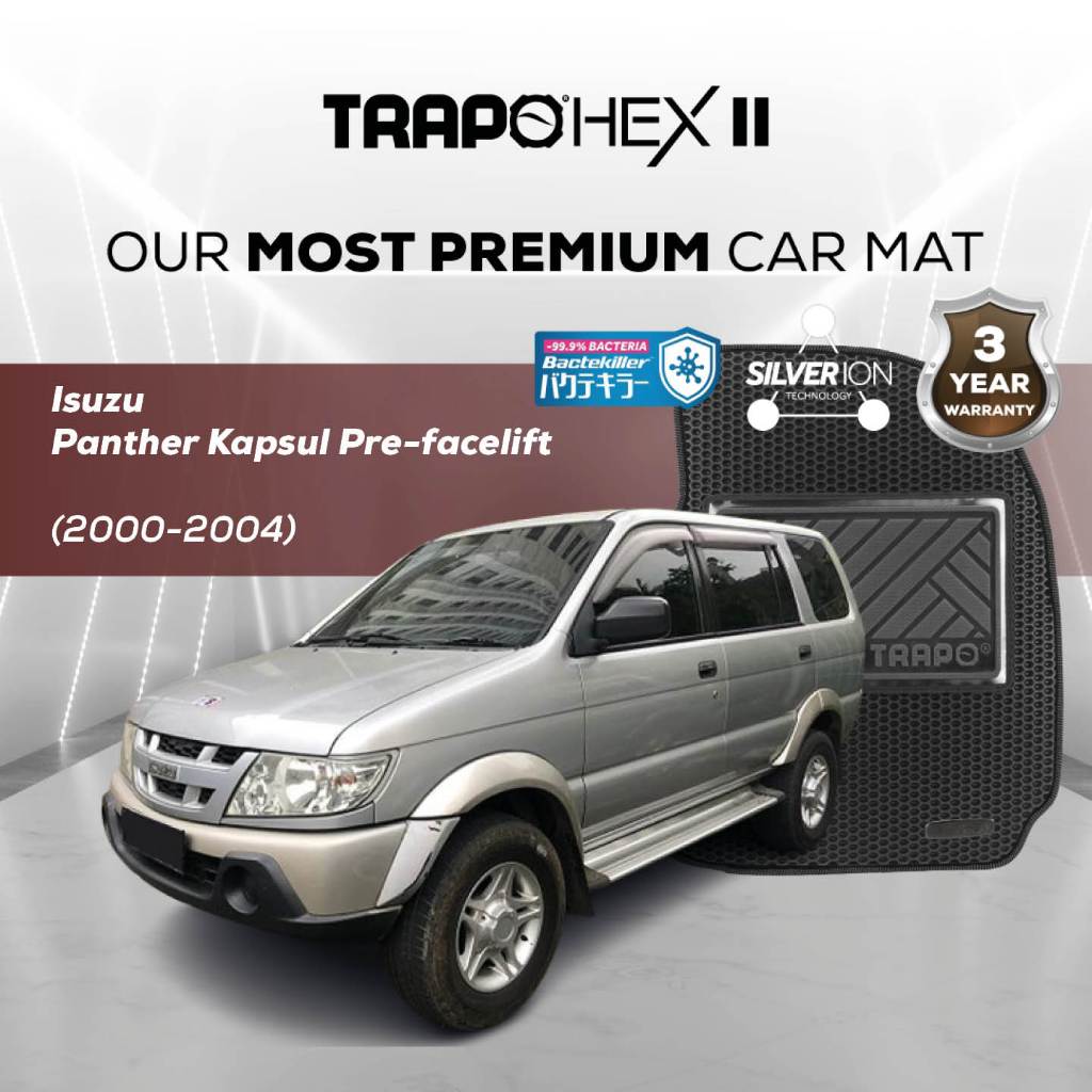 Karpet Mobil Trapo Hex II Isuzu Panther Kapsul Pre-facelift (2000-2004)