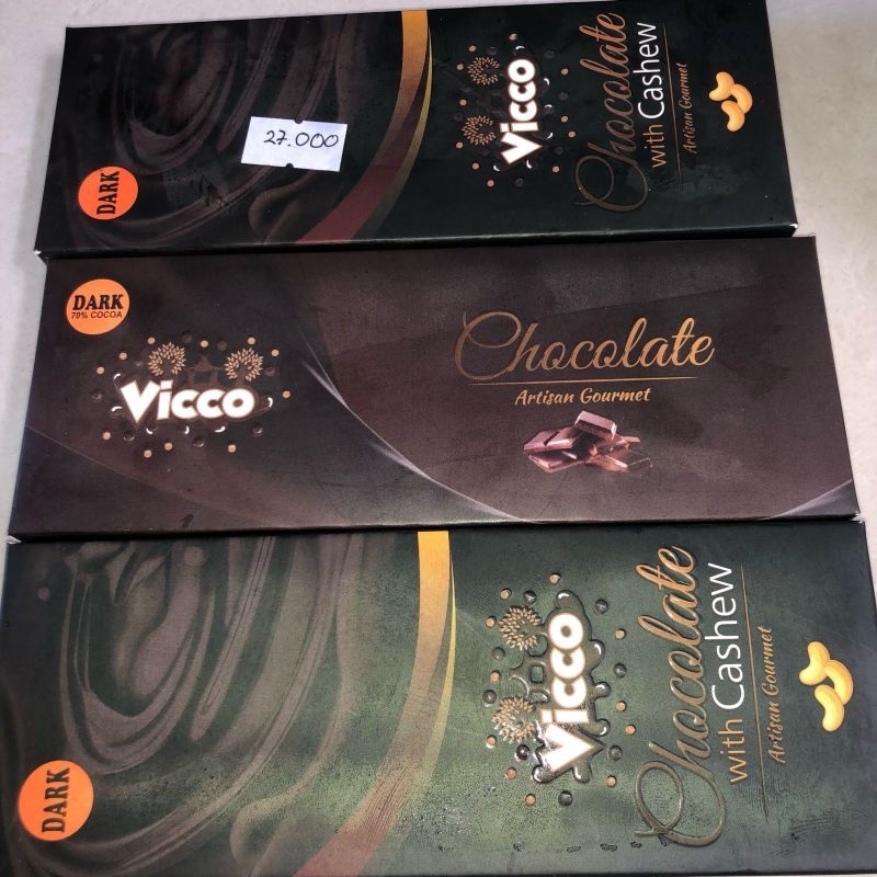 

Coklat Vicco Dark coklat / Coklat vicco / Dark coklat / Coklat asli