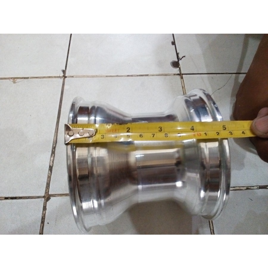 Velg depan Gokart dan Drift Trike untuk ban ukuran 10x4.50-5 bahan allmunium