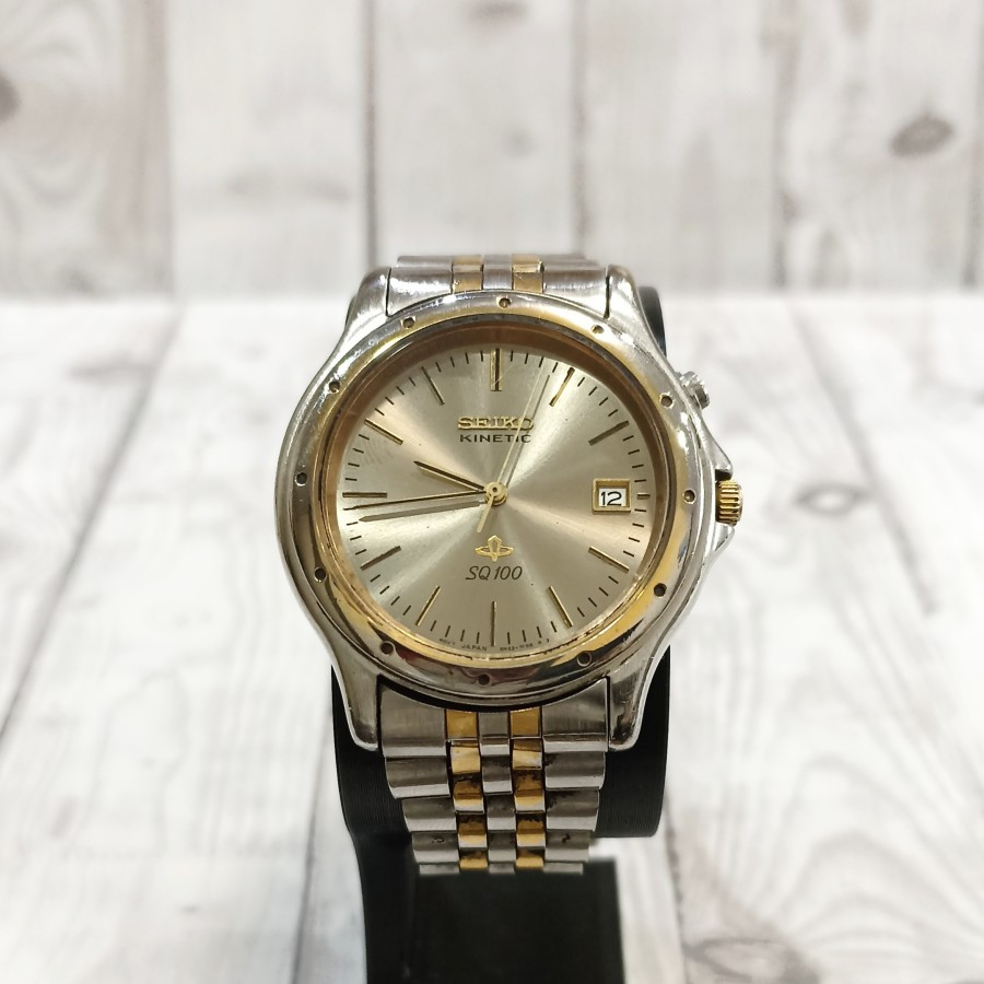 Jam Tangan Seiko Kinetic SQ 100 Quartz