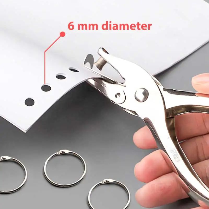

Tang Alat Pembolong Kertas 6mm Punch Plier One Hole