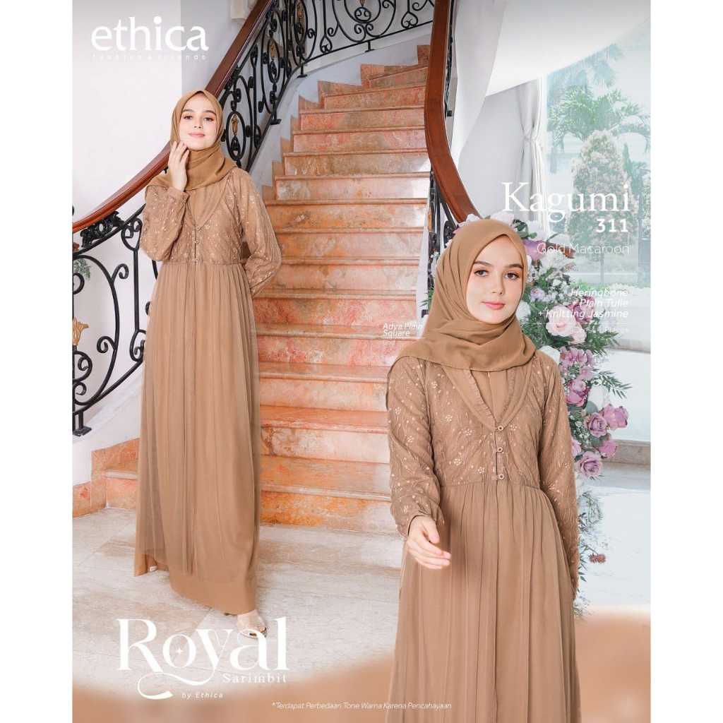 KAGUMI 311 GAMIS SARIMBIT ETHICA 2024 ROYAL 12