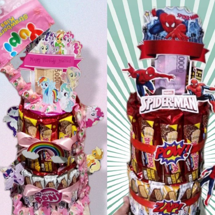 

Ready Stok snack tower snack cake
