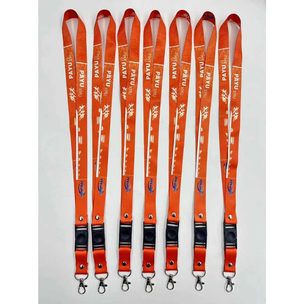 

ATS Tali Layard Nama Dan Logo Layard ID CARD Tali Gantungan Name Tag Stopper ID Card
