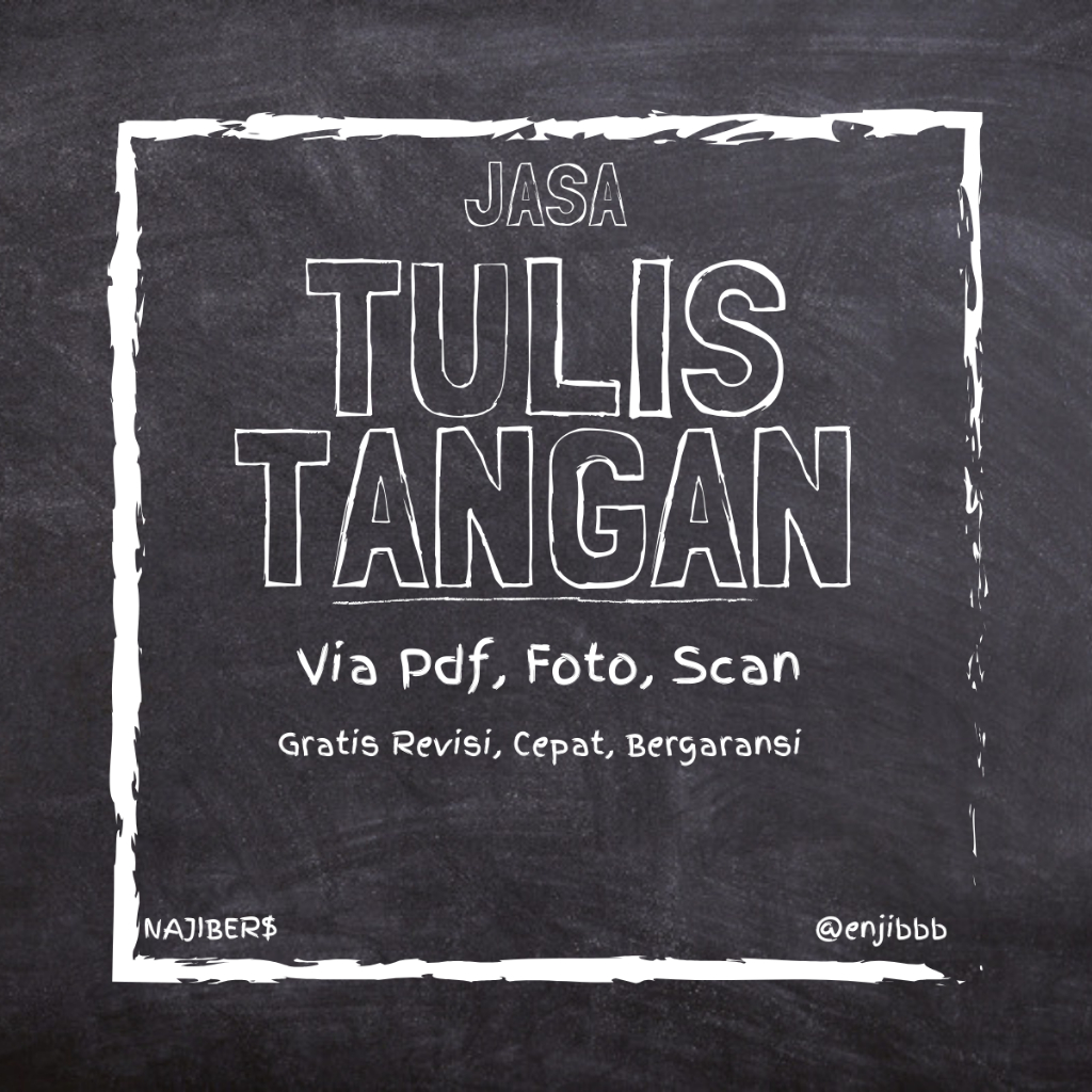 

jasa tulis tangan (via pdf,foto,scan)