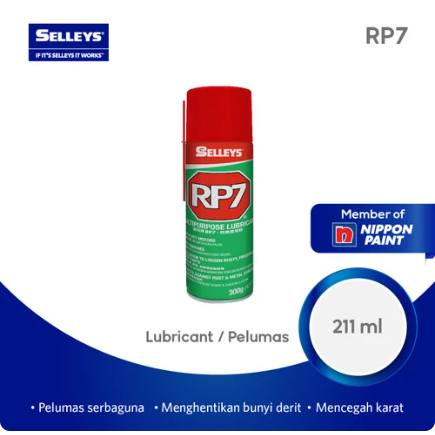 

PELUMAS SEMPROTAN KARAT SELLEYS RP 7 LUBRICANT SPRAY NIPPON membersihkan karat grease