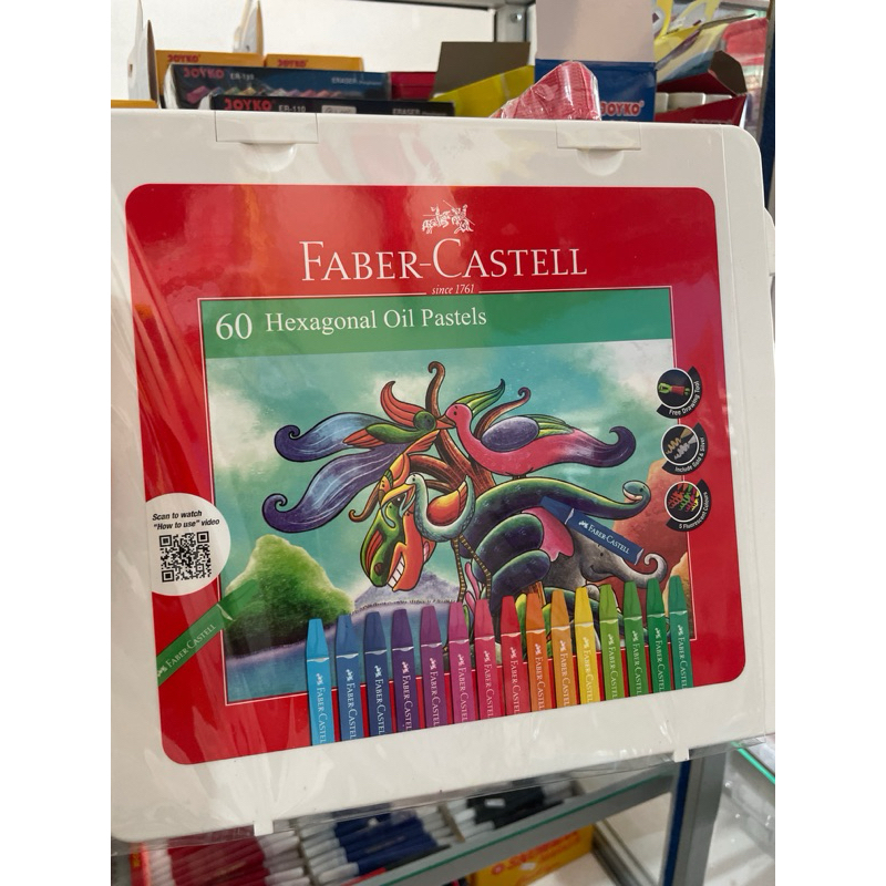 

Crayon Faber-Castell Oil Pastels isi 60