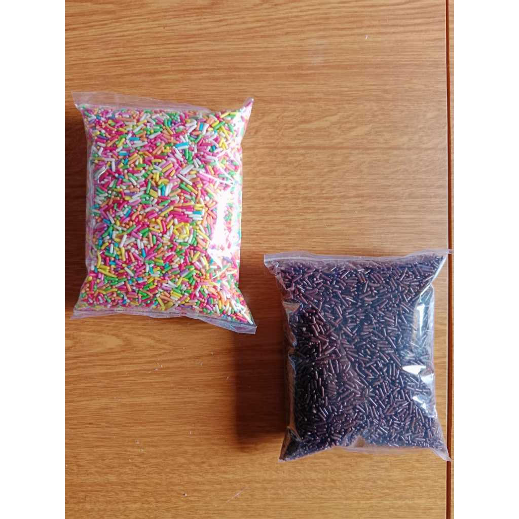 

Mesis Coklat dan Warna (toping makanan) Kemasan 250gr