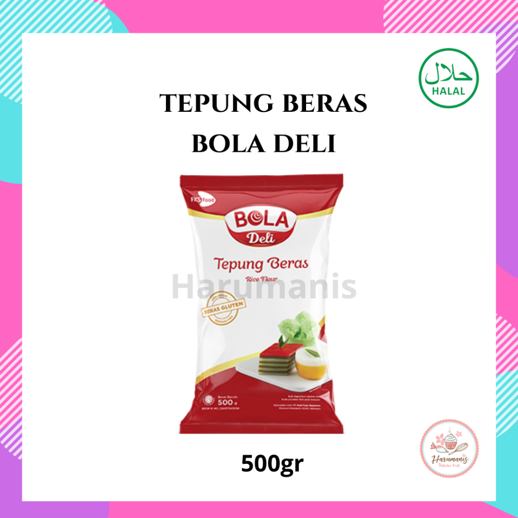 

Tepung Beras Bola Deli 500gr