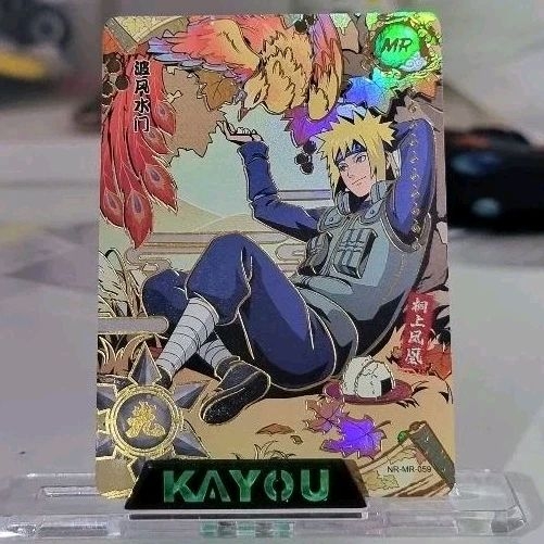 Kartu Original Card Naruto Kayou NR MR Tree 059 Uzumaki Minato