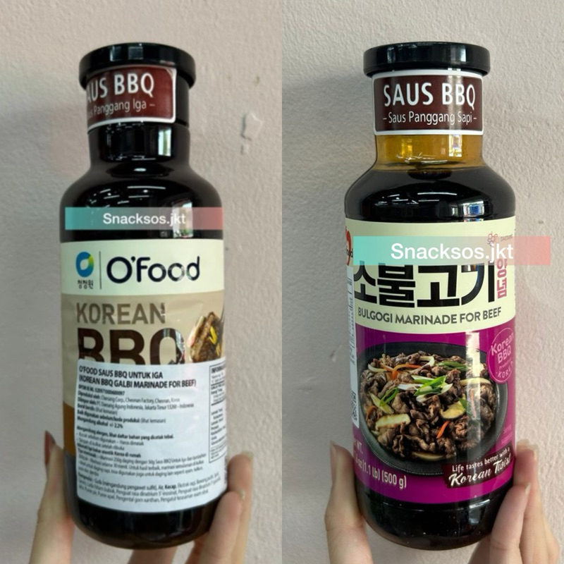 

[500gr] Chung Jung One OFood O'FOOD BBQ Beef Galbi Marinade / Beef Bulgogi Marinade / Spicy Galbi Marinade