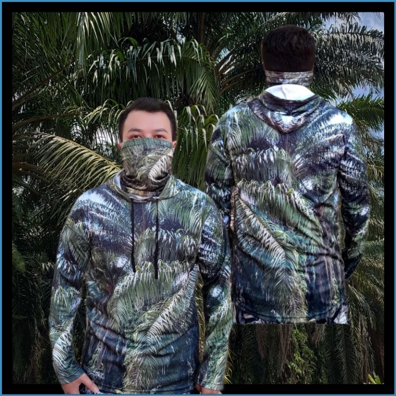 baju camo beeburu motif sawit D3