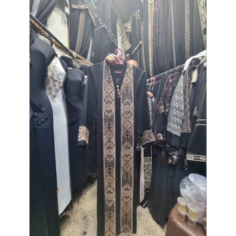 Abaya Arab Inner + Outer Bestsellers // Free Pashmina // abaya inport original.