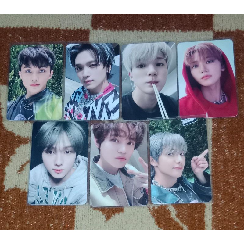 Photocard official mark renjun jeno sumpit haechan jaemin chenle jisung lucky draw agit