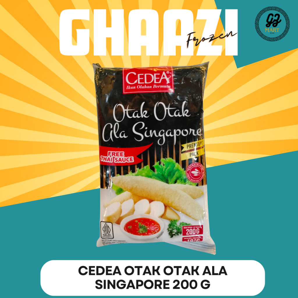 

CEDEA OTAK OTAK ALA SINGAPORE 200 GR