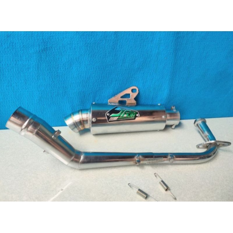 Knalpot Racing JRM Tipe Beat FI Beat karbu vario all series Scoopy Mio All Series Fino XRide Genio