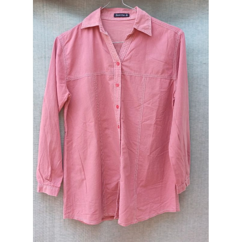 Preloved Kemeja Pink