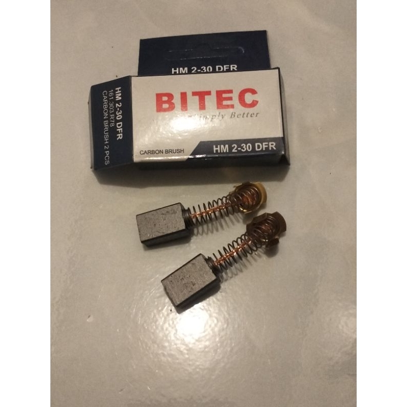 Carbon Brush HM2-30DFR HM 2-30DFR Aplikasi untuk mesin Bor Bitec